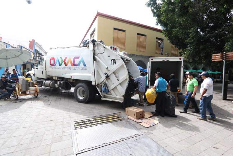 Fallan gobiernos de Oaxaca en la recolección de basura
