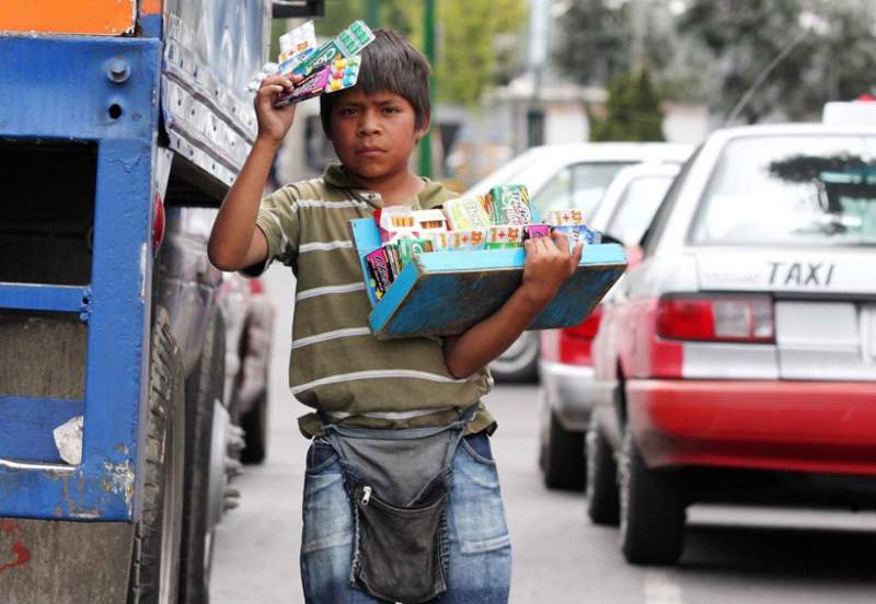 La infancia es robada en Oaxaca: 168 mil niños trabajan