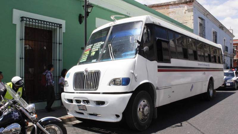 Transporte público de Oaxaca es inseguro, se registra un asalto diario