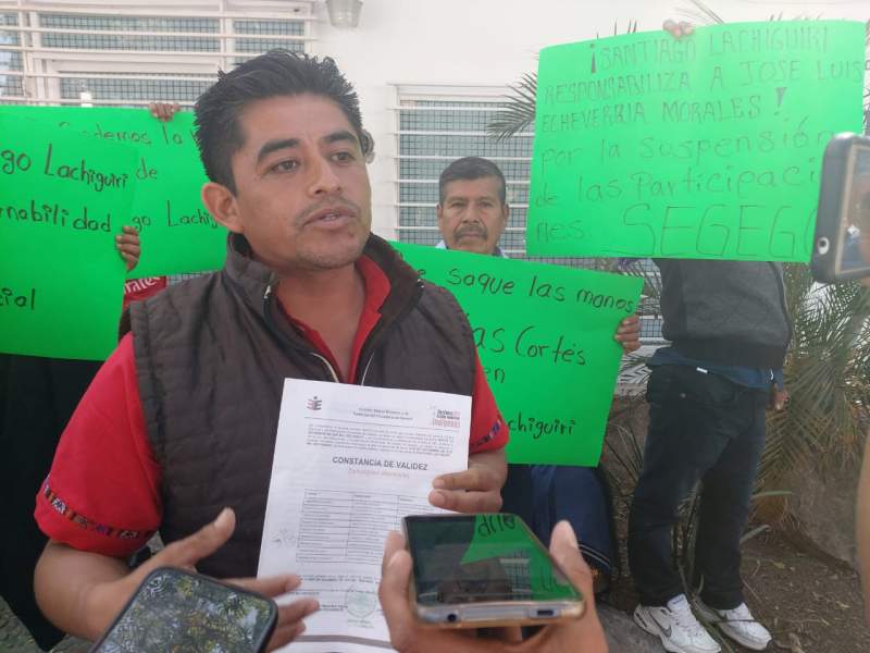 Desestabilización en Santiago Lachiguiri con manos priistas, acusan