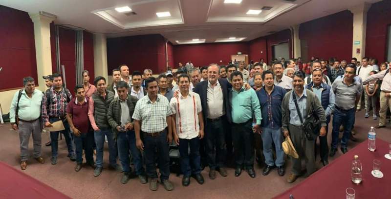 Respalda Daniel Gutiérrez a más de 60 presidentes municipales de Oaxaca
