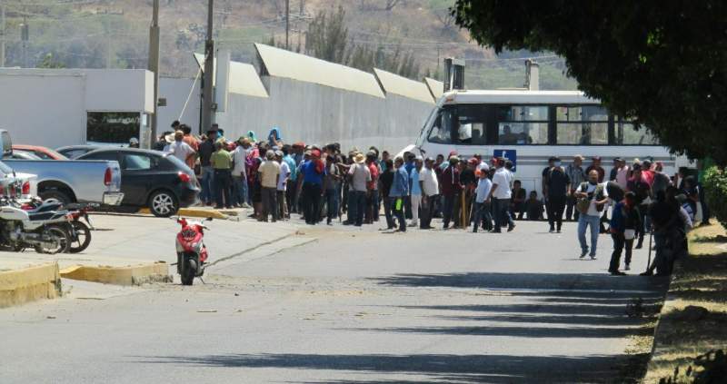 CODEP otra vez accionó con bloqueos en Oaxaca