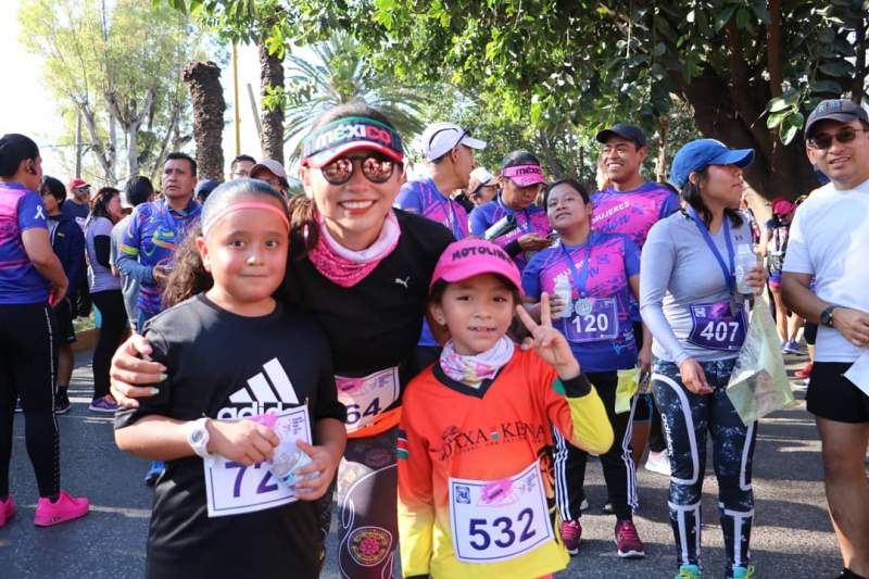 Con carrera atlética el PAN en Oaxaca el Día Internacional de la Mujer