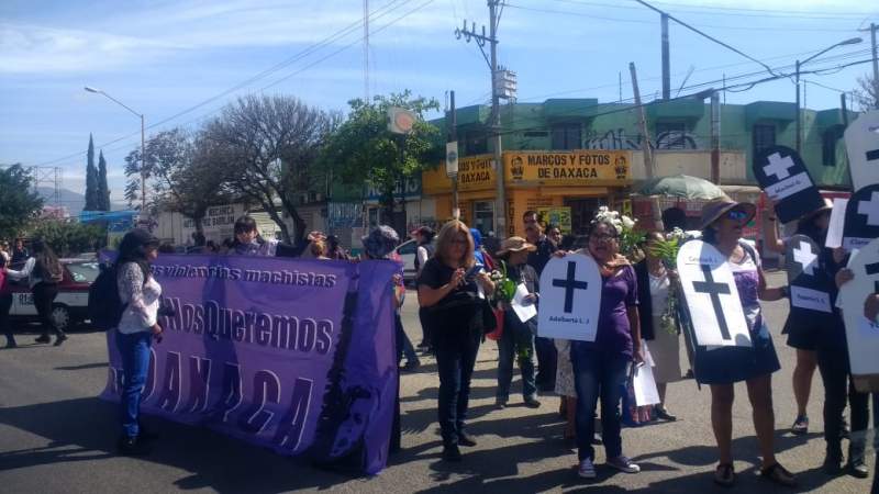 Piden colectivos feministas alto a feminicidio en Oaxaca