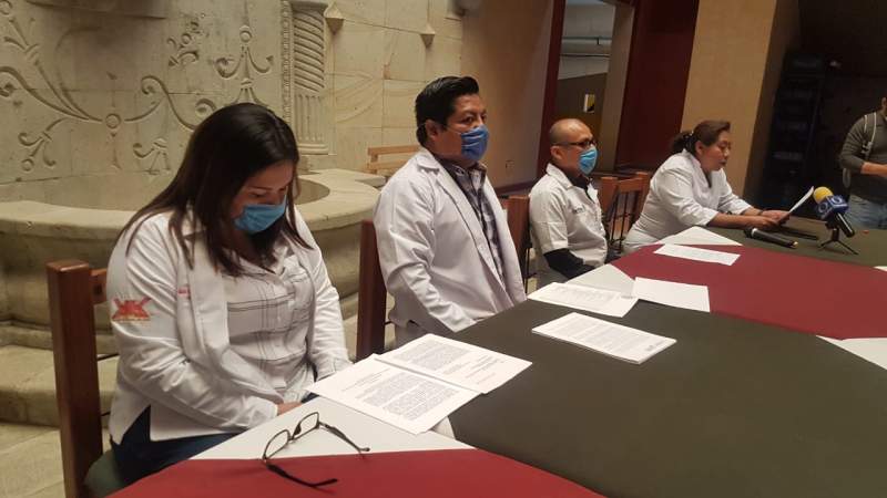 Profesionales de la salud piden a autoridades la recontratación inmediata #Oaxaca