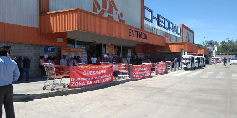Comerciantes en Oaxaca, piden aplicación igual de ley ante Covid