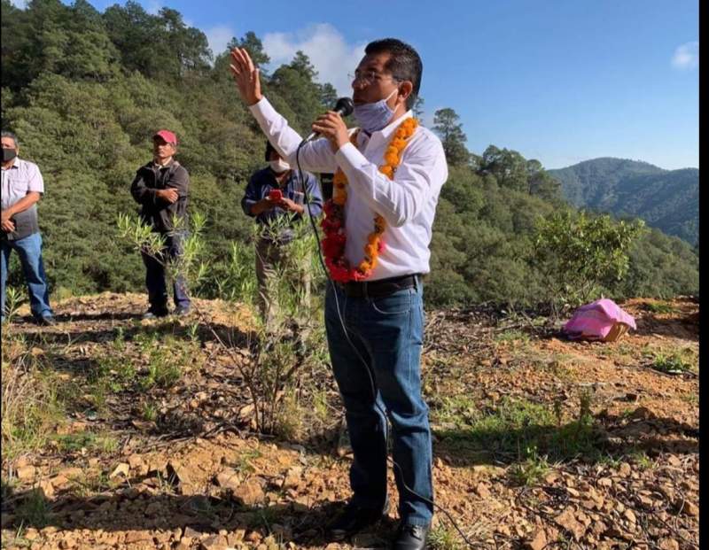 Con apoyo de CDEPO inicia obra de conservación de tramo carretero en Santa Inés del Monte