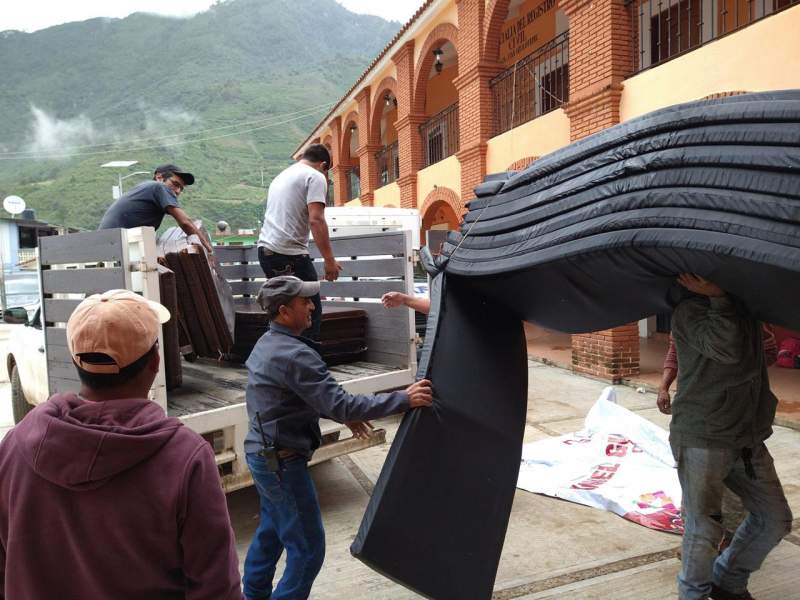 Daniel Gutiérrez envía ayuda humanitaria a familias afectadas por el sismo