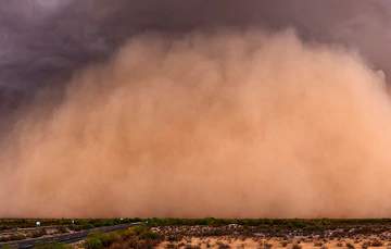 Las tormentas de polvo del Sahara y los ciclones tropicales en México