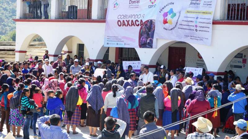 20 mil familias serán beneficiadas este año con la iniciativa “Cobijando Oaxaca”