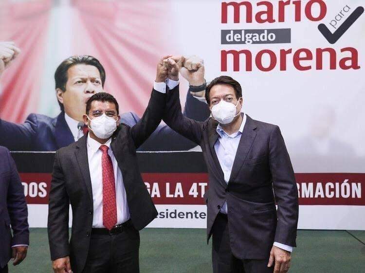 Gana Mario Delgado, propuesta respaldada por Daniel Gutiérrez, en dirigencia de Morena