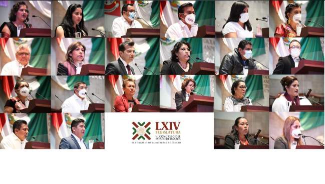 En unidad presenta Grupo Parlamentario de morena segundo informe de resultados legislativos por Oaxaca