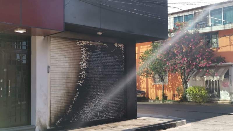 Incendian oficinas alternas de Morena en Oaxaca