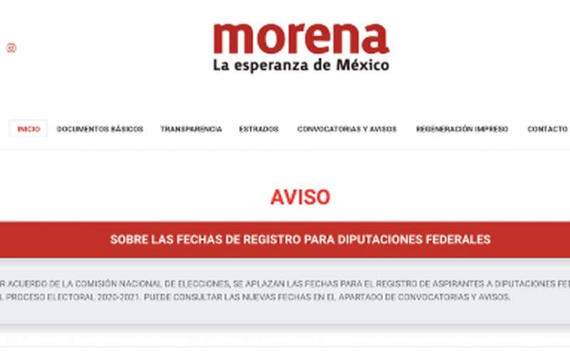 Extienden plazo para definir candidaturas para alcaldes y diputados locales por Morena