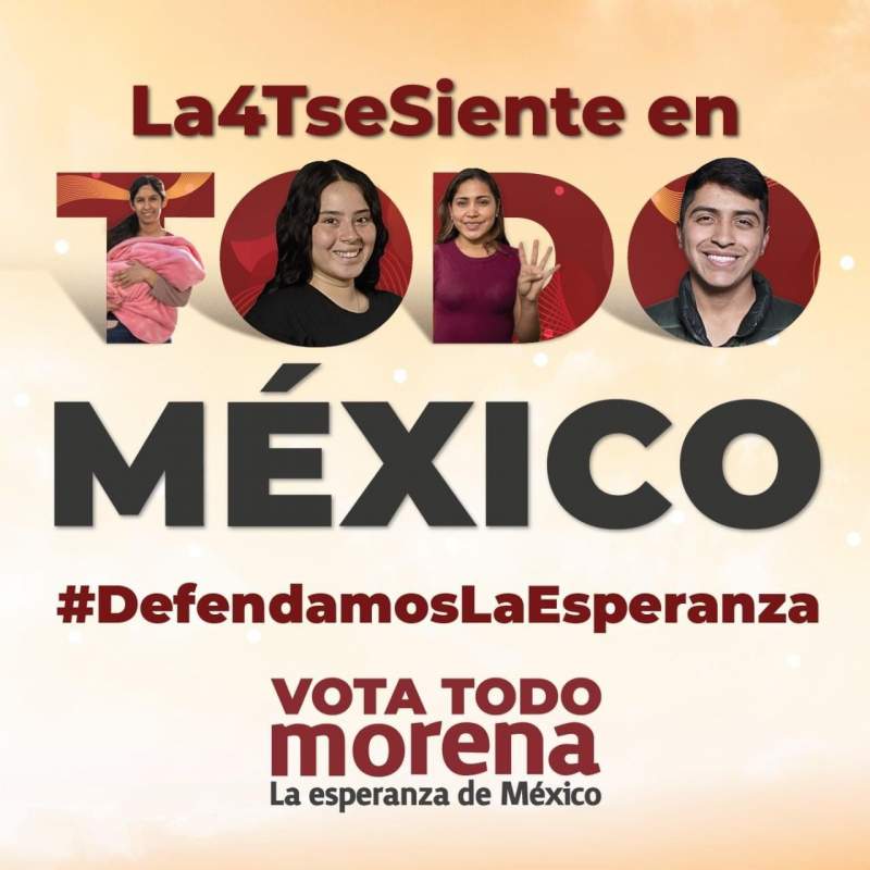 Votar por Morena, pide Daniel Gutiérrez; su pueblo lo respalda