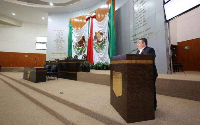 Congreso de Tamaulipas aprueba fuero definitivo a García Cabeza de Vaca