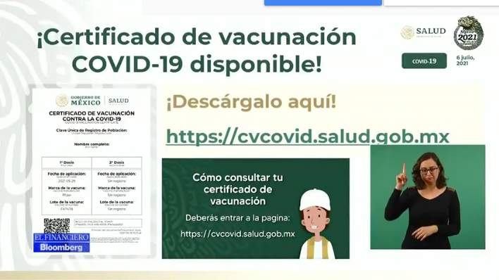 Certificado de vacunación COVID: Así puedes obtenerlo