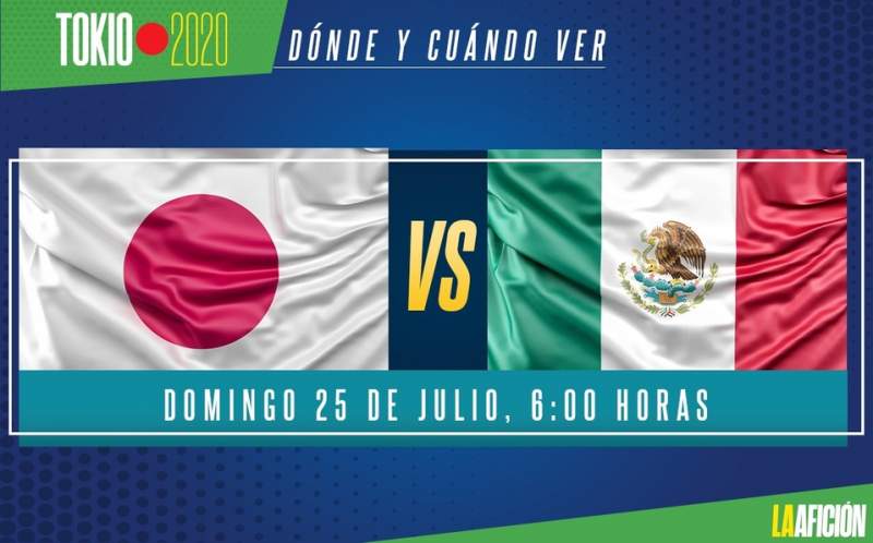 Japón vs México: Horario y dónde ver en vivo el partido de Juegos Olímpicos de Tokio