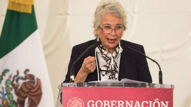 Olga Sánchez Cordero renuncia a la Secretaría de Gobernación, confirma fuente del Senado