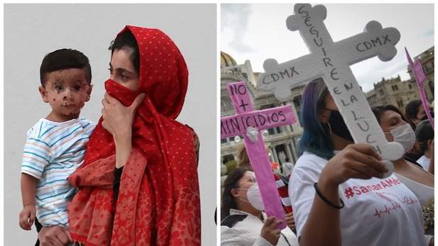 Pese a guerra en Afganistán, cifra de mujeres asesinadas en México sigue siendo superior