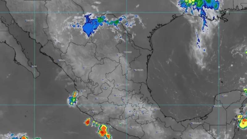 Clima en México: Se esperan lluvias puntuales muy fuertes en la península de Yucatán