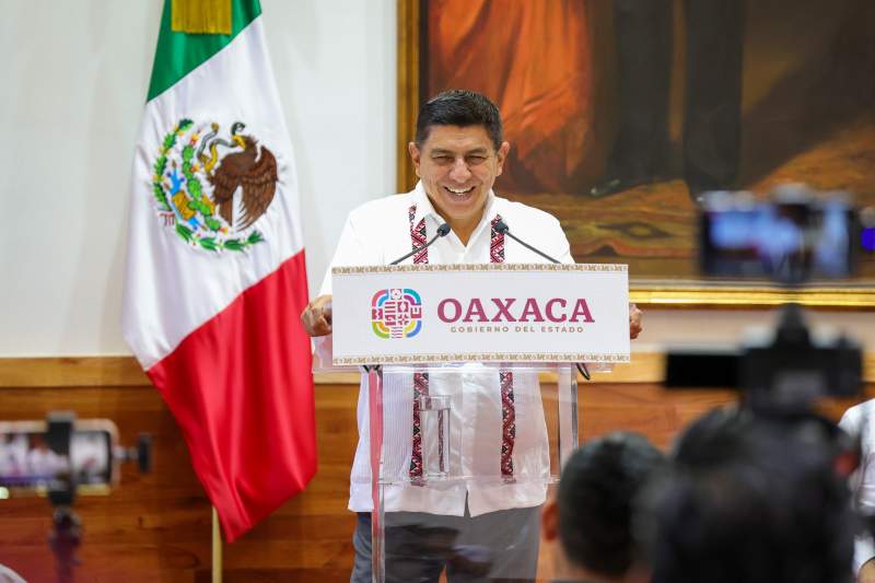 Por licitación pública, 98.51% de las obras en Oaxaca, Gobernador Salomón Jara